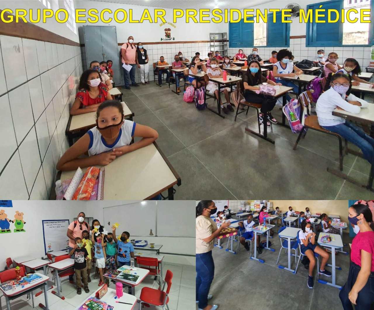 Retorno das aulas marcado com emoção e muita diversão